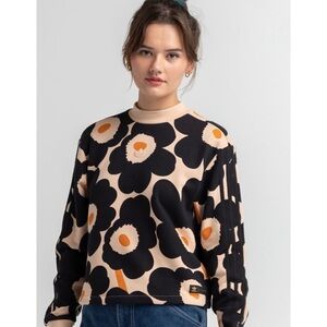 ADIDAS X MARIMEKKO Popular Unikko pattern in halo blushBlack and Orange Floral